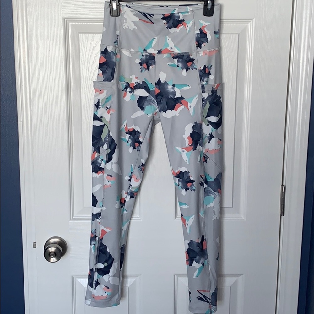 Marika High-Rise Floral Yoga Pocket Leggings